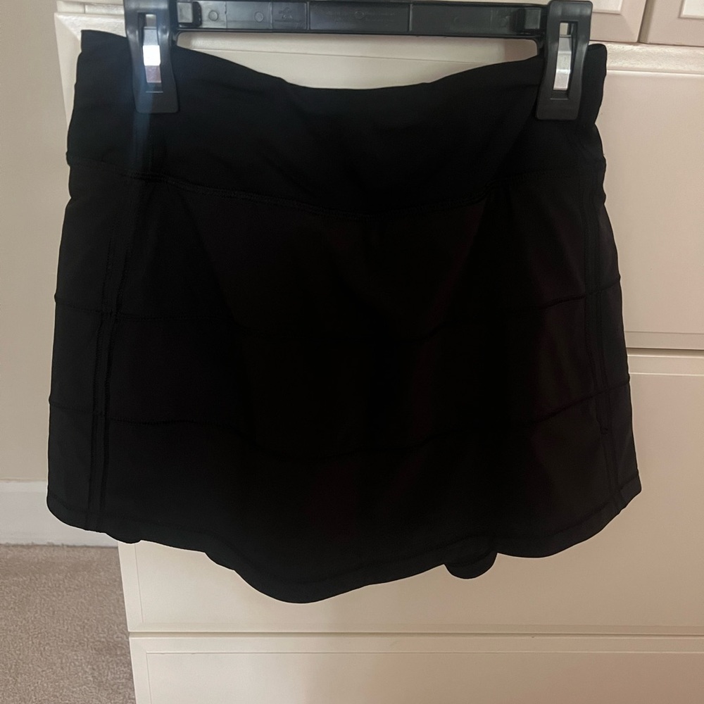 Lululemon Black Pleated Tennis Skort